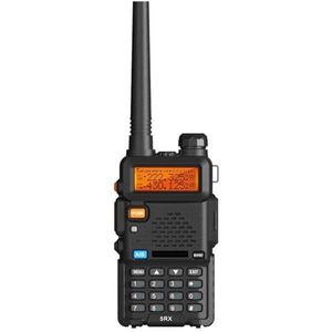 6 Stuks Walkie-talkies 5W Radio VHF 1,25M UHF Één Toets Frequentiematch 128 Kanalen DTMF-encoder Duidelijke Stemoverdracht