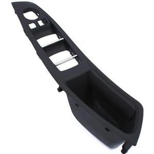 1pcs Voor 5 Serie F10 F11 F18 520 523 525 528 530 2010-2017 Auto Voordeur Binnenhandvat Binnendeur Panel Switch Frame(Black LHD)