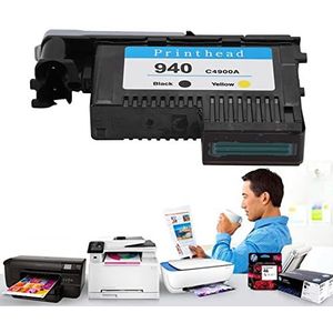 Printkop Vervanging van de Printkop Soepel Printen Veilig en Stabiel Hoge Prestaties Handig voor Thuiskantoor (Zwart geel)