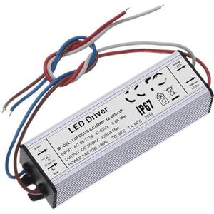GWTWZHWGQ 1 x 60 W 36 W 42 W 45 W 48 W 54 W 60 W 900 mA DC35-66 V, IP67 waterdichte voeding voor 36 42 45 48 54 60 W projector (1 stuk)