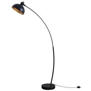 Lindby - Booglamp - 1licht - Metaal - H: 155 cm - E27 - Zwar - Goud