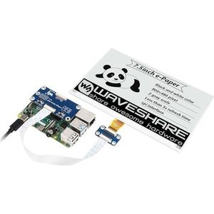 Waveshare 7,5 inch E-Paper Display HAT Module V2-kit 800x480 resolutie 3,3 v/5v E-Ink elektronisch scherm met ingebouwde controller SPI-interface compatibel met Raspberry Pi/Jetson Nano/Arduino/STM32