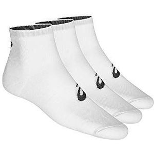 ASICS Unisex sokken, wit (wit 155205-0001), Small