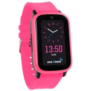 One2track - Connect UP - Digitale Horloge - Roze - GPS - Videobellen