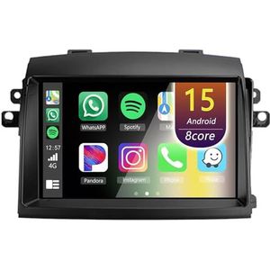 Android Radio voor Toyota Sienna 2003-2010, 9 inch Touchscreen Autoradio met Wireless CarPlay Android Auto Bluetooth WIFI(8Core(6+128GB))