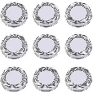 SH30 Vervangende scheerhoofden, 9 stuks, compatibel met SH30 vervangende scheerhoofden, 9 stuks, compatibel met 3000 2000 1000 S738-modellen met duurzame scherpe messen, glad scheren (9 stuks)