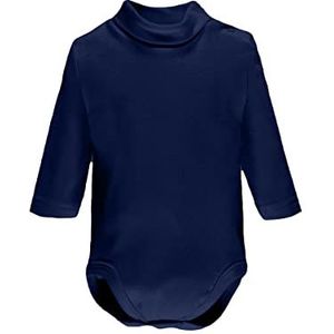 Ellepi 1 stuk body 2800 lange mouwen warm katoen pasgeborenen opstaande kraag meisjes jongens maanden jaar, Blauw, 24 Maanden