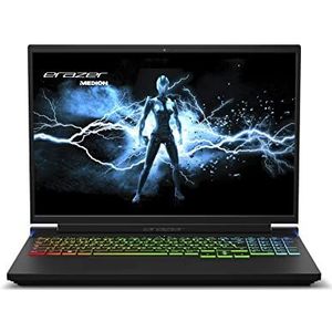 ERAZER - Major X10 - Gaming Notebook - Zwart - Intel Core i7-12700H - 16 GB RAM - 1 TB SSD - 16 inch QHD+