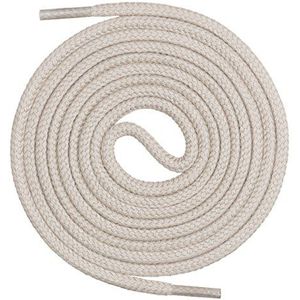 Mount Swiss Ronde premium veters van 100% katoen, zeer scheurvast, kleur: lichtbeige, lengte: 75 cm