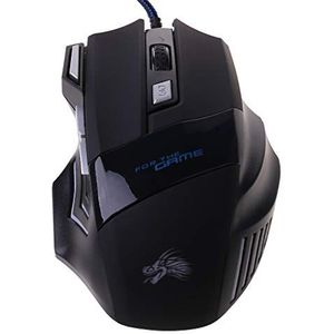 Kalttoy Gaming Muis PC Computer Muizen met LED Backlit, Ergonomische Stille Laptop Muis
