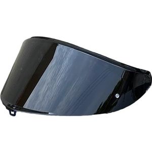 Motorhelm vizier lens, Helmvizier, K6 gezichtsscherm vizierbasis for AGV K6 K6S helmvizier (vizierbasis)(Black-day Use Only)