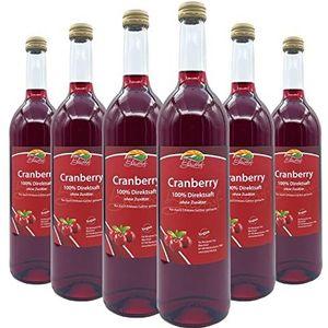 BLEICHHOF® Cranberrysap - direct sap, veganistisch (6x0,72L)