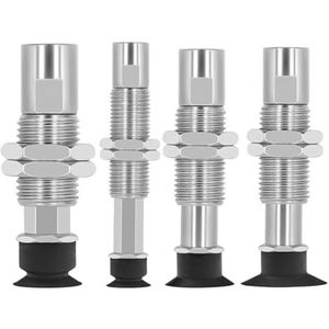 ZP3-T13UMN-K6-B5 platte pneumatische zuignap van NBR siliconenrubber, zwart, ZP3-T10/13/16UMN-J/K3/6/10, 1 stuk