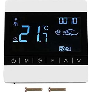 MQPALZKD Thermostaat AC220V Touch Screen Water Heating Floor Temperature Control Tool Panel Radiant