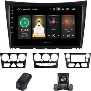 Android 13 Autoradio geldt voor Dongfeng S30 H30 Cross 1 2011-2018 9 inch Touchscreen Autoradio met Wireless Carplay Android Auto Navi GPS FM/RDS Radio WiFi+Telecamera Achterkant(NF-1)