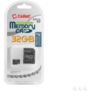 Cellet 32GB Spice Mobile M-5460 Micro SDHC-kaart is speciaal geformatteerd voor digitale hoge snelheid, verliesvrije opname! Inclusief standaard SD-adapter.