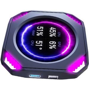 Wdbild ARGB PC Sensoren Panel 2.In Screen Real Time Systemen USB Power Water Coolers Display Voor Liefhebbers