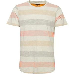 BLEND Shirt 'Efkin'  beige / geel / groen / oranje