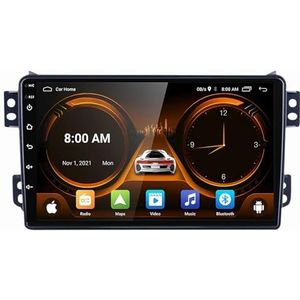 Android 14 2 Din Autoradio voor Opel Agila Suzuki Splash Ritz 2008-2014 - Steun Carplay Android Auto DSP-9"" Touchscreen Auto Stereo Met Stuurwielbediening WIFI 4G Bluetooth Split-Screen(P5 4G+WIFI 8Co