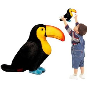 Papegaai knuffeldier pluche - Simulatie Kleurrijke knuffel pop cadeaus voor kinderen - Vogel knuffel, vogel knuffels, pluche knuffels voor jongens meisjes, cadeau voor kinderen en kinderen Tytlyworth