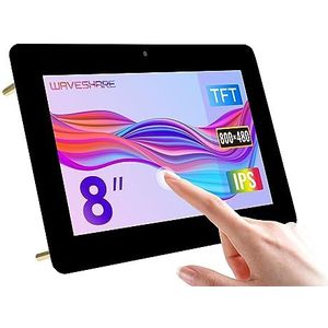 Waveshare 8inch Capacitive Touch Display for Raspberry Pi 800×480 Resolution DSI Interface LCD