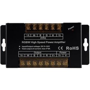 LED stuurversterker RGB RGBW 4/5 Pin DC 5V 12 24 Repeater Signaal voor Strip Accessoires voor Band 5050 2835 (RGBW 32A)