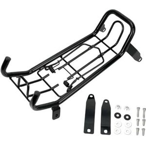 bagagedrager Motorfiets Bagagerek Accessoire Eenvoudige Installatie Zwarte Fittingen Stevige Reserveonderdelen Bagagerek Motorfiets bagagedrager