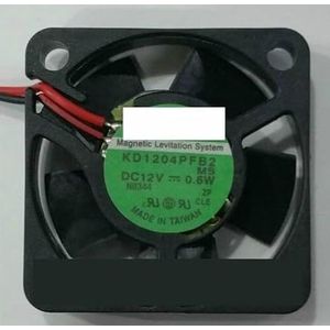 4cm 4010 12V 0.6W KD1204PFS2-8 KD1204PFB2-8 koelventilator KD1204PFB2MS(Silver)
