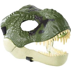 Teahutty Dinosaurus masker hoofddeksels, Halloween Party Latex dier T-Rex Dinosaurus Hoofdmasker Party Maskerade Masker Dinosaurus Rollenspel Props met opening kaak, gemakkelijk te dragen