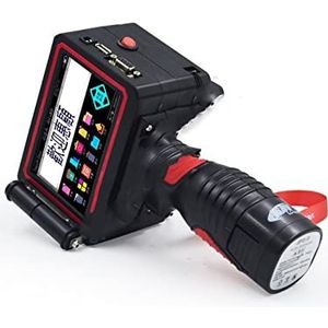 Draagbare Printer, Draagbare handheld inkjetprinter, afdrukhoogte tot 4 8 mm, Fysiek high-definition afdrukken