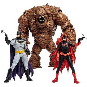 McFarlane Toys - DC Multiverse Clayface Batman & Batwoman 3 stuks, Gold Label, Amazon Exclusive