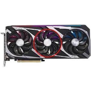 87MM T129215BU DC12V 0.50AMP RTX3050 RTX3060 grafische kaartventilator voor ASUS voor ROG voor STRIX RTX 3050 3060 voor GAMING(Middle fan)