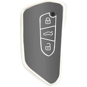Sleutelbehuizing houder Tpu Auto Afstandsbediening Sleutel Case Cover Voor Golf 8 MK8 Gti Gtd R ID.3 ID.4 2020 Voor Auto Interieur Decoratie Sleutelbehuizing