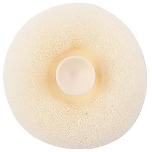 Badsponzen for volwassenen, badspons, mesh poef badspons, schuim Loofah spons (Size : Beige)