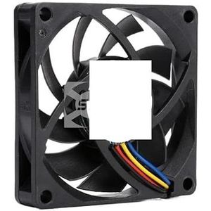 2 stuks 70mm ventilator voor SXDOOL SXD7015B12M PWM koelventilator, 12V, 0,18A, 3000RPM, 24,5CFM, dubbele kogellagers, 4-pins, CPU