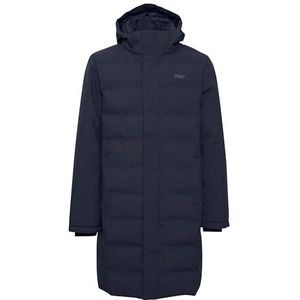 Gewatteerde Jas - Effen - Warm Gevoerd - Waterdicht - Met Capuchon