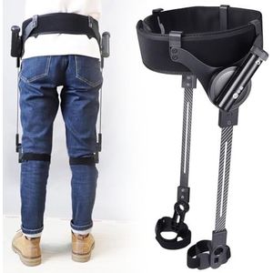 Gvqng Stroke Hemiplegia Rehabilitation Training Walking Aids, Hiking and Climbing Stairs Assist, 3 Level Adjustable Strength, Mobility Walking Aid for Adults Elderly,Left and right,S