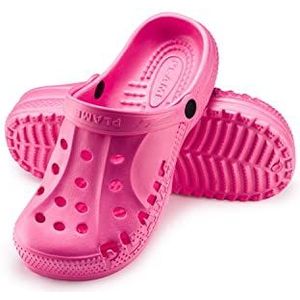 ESTRO Klompen Heren Tuinklompen Dames - Unisex Sanitaire Klompen Dames Tuinschoenen Gom Schoenen Zomer Heren A78 (42, Roze)