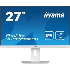 iiyama ProLite XUB2792QSU-W5 computer monitor 68,6 cm (27") 2560 x 1440 Pixels Wide Quad HD LED Wit