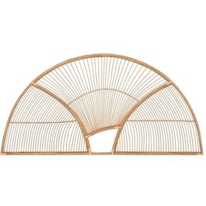 Home ESPRIT Hoofdeinde voor bedden, bamboe, rotan, 160 x 2 x 80 cm