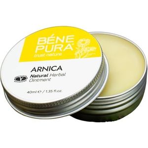 BenePura Arnica Zalf, Natuurlijke Zalf voor Spieren, Blauwe Plekken en Zwellingen, 40 ml