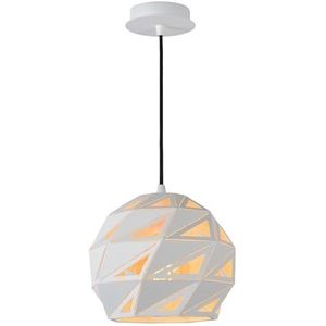 Lucide MALUNGA - Hanglamp - Ø 25 cm - 1xE27 - Wit