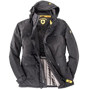 Wellensteyn Heren Chester Winter Jas, zwart, M