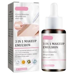 3-in-1 Getinte Moisturizer - Verhelderend, Hydraterend, Camouflerend - Geen Witte Waas, Geen Make-upremover Nodig(1PCs)