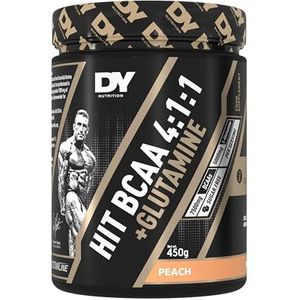 Dorian Yates HIT BCAA 4:1:1 + Glutamine, Peach - 450g