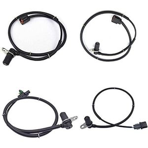 ABS Sensor Voor Mitsubishi Voor PAJERO Voor MONTERO III 3Rd 2000-2006 MR569411 MR569412 MR407270 MR407271 Voor Achter Links Rechts ABS Sensor Snelheid Snelheidsmeter