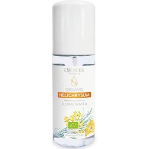 Essences Bulgaria Biologisch Immortelle Bloemen Water 140ml | 100% Puur en Natuurlijk | Anti-Age Verfrissende Schoonheidsmist | Uitstekende Aftershave | Alcoholvrij | Make-up Verwijderaar| Hydraterend