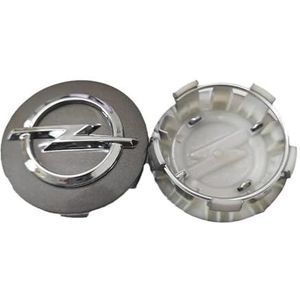 4 Stuks Auto Wieldop voor Opel Astra J 54mm Naafkappen Hub Center Cover Velgdeksel Center Hub Cap Naafdoppen Wieldoppen Velgen deksel,C
