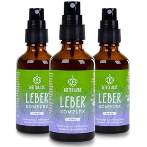 Leverontgiftingsspray - Leverkuur, natuurlijke ondersteuning van de leverfunctie met behulp van choline - hooggedoseerd met mariadistel, artisjok, paardenbloem en bitterstoffen (3)