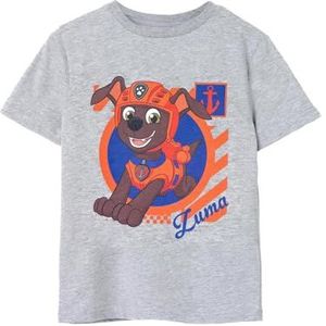 Paw Patrol jongens grijs T-shirt | Zuma Waterontwerp | Authentieke Paw Patrol-merchandise | Comfortabel en stijlvol T-shirt voor waterredders